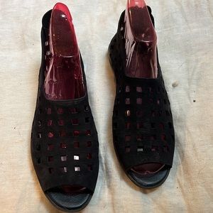 Arche Drick France Black Sandal Slip on Shoe Us 9.5